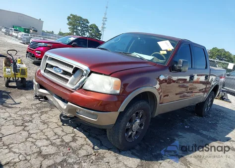 2005 Ford F-150 Fx4/Lariat/Xlt from USA, damaged, VIN 1FTPW14585KF06664